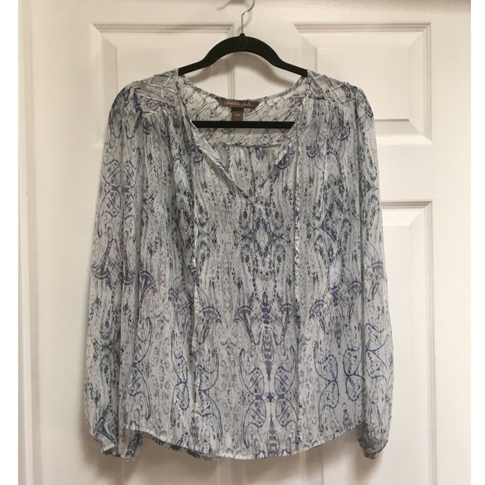 Charlie Jade Blue Blouse